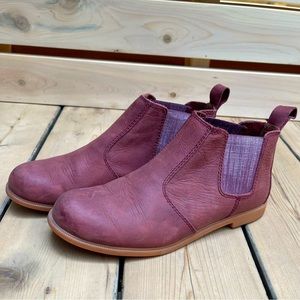 Kodiak Distressed Leather Booties size 8